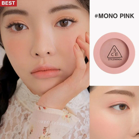 Phấn Má Hồng 3CE Face Blush #Mono Pink [Cty - Full VAT]