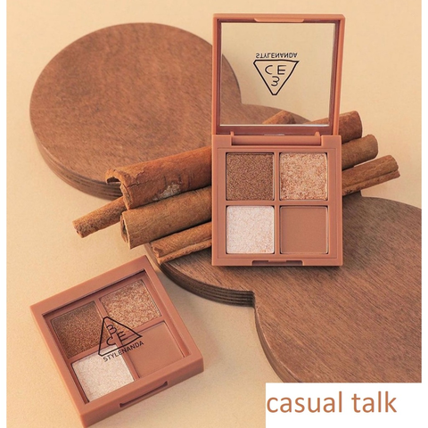 Bảng Phấn Mắt 4 Ô 3CE #Casual Talk [Cty - Full VAT]