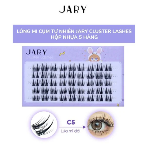 Lông mi cụm tự nhiên Jary-C5 [Hàng Công Ty + Full VAT]