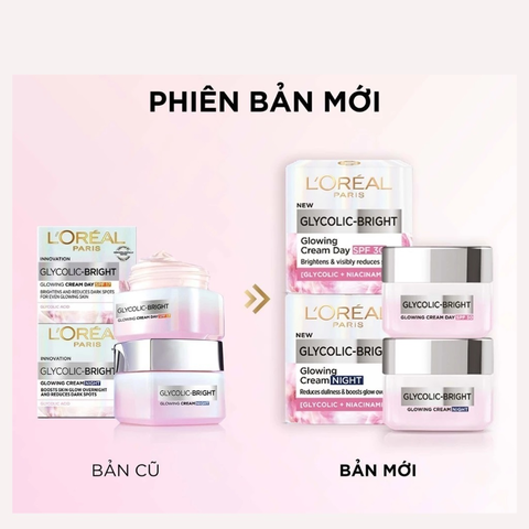 Kem Dưỡng LOreal Paris Sáng Mịn Mờ Thâm Nám Ban Đêm 50ml [Hàng Công Ty + Full VAT]