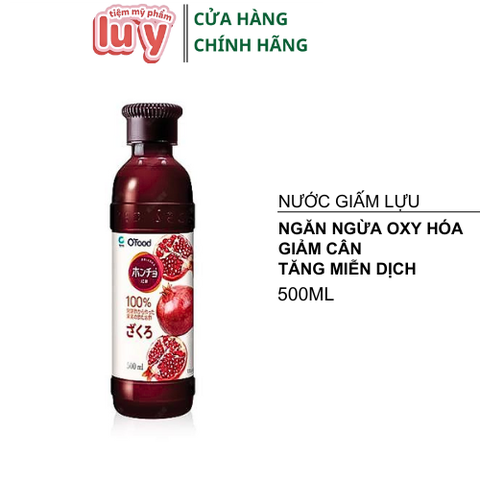 Nước Uống Giấm Vị Lựu Daesang (500ml) [Cty - Full VAT]