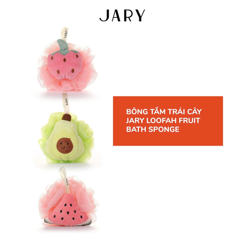 Bông Tắm Trái Cây JARY LOOFAH BATH SPONGE [Cty - Full VAT]