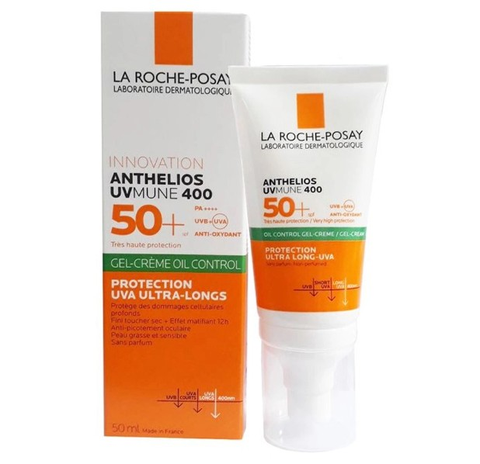 Kem chống nắng La Roche Posay (Da Dầu Mụn) Vạch Xanh 50ml [Cty - Full VAT]