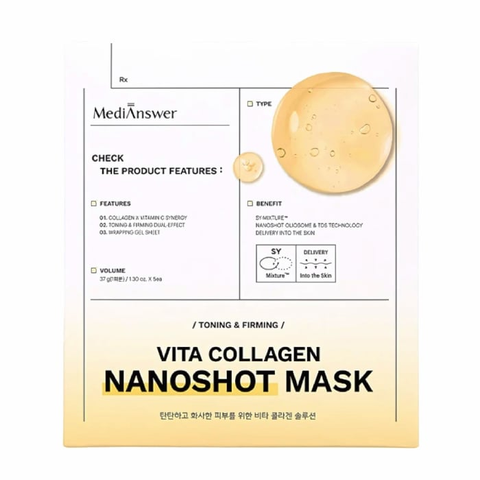 Mặt nạ thạch collagen Medianswer - Mẫu Mới [Cty - Free VAT]