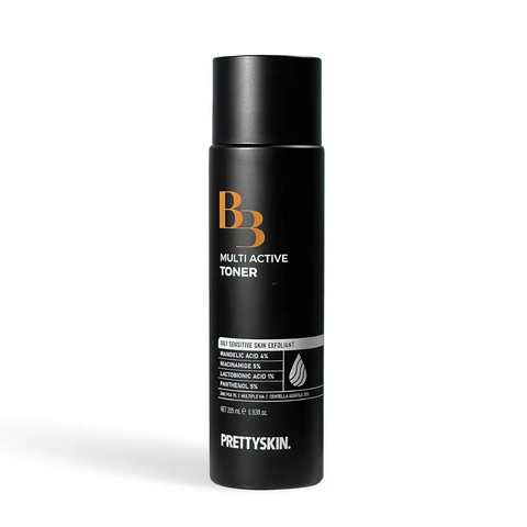 Nước Hoa Hồng PrettySkin B3 Multi Active Toner Dưỡng Da Trắng Sáng [Hàng Cty - Free VAT]