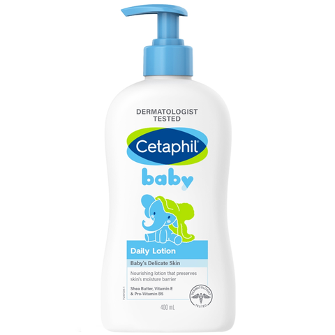 Sữa Dưỡng Ẩm Cetaphil 400ml Dịu Nhẹ Cho Bé [Hàng Cty - Free VAT]