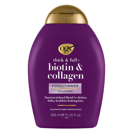 Dầu Xả OGX Biotin & Collagen Làm Dày Tóc 385ML [Hàng Cty - Free VAT]