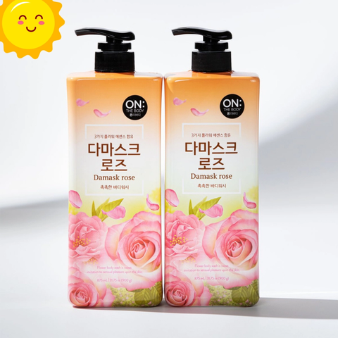 Sữa Tắm On The Body Hoa Hồng 875ML