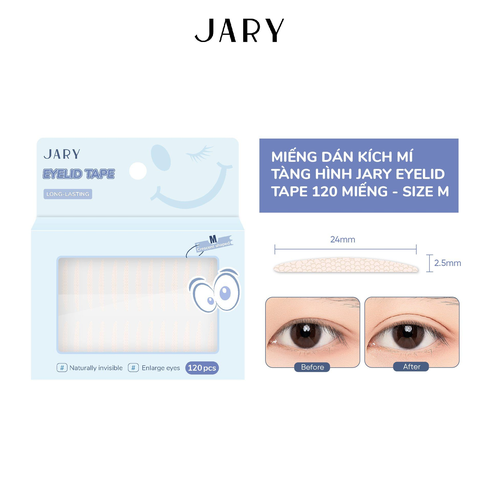 Dán Kích Mí Jary Tàng Hình Tape 120 miếng Size M [Cty - Free VAT]