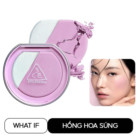 Phấn Má Hồng Bắt Sáng 3CE #What if