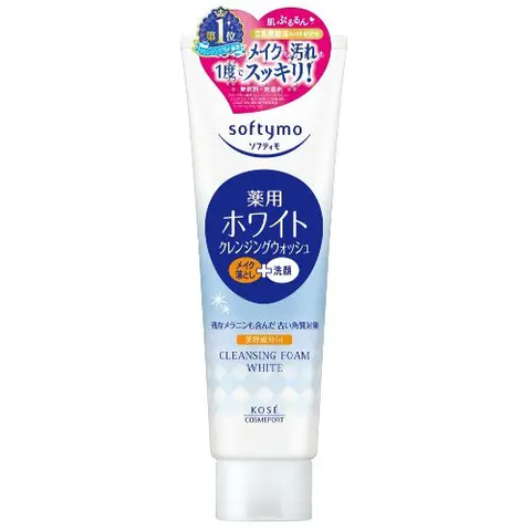 Sữa rửa mặt Kose Softymo 190g - Trắng Sáng Da