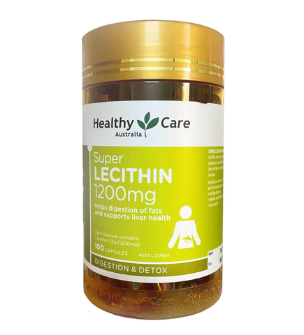 Mầm Đậu Nành Healthy Care Super Lecithin 1200mg Của Úc