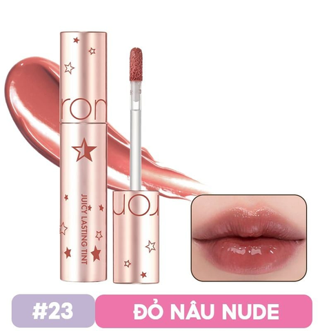 [Full VAT] Son Tint Romand Juicy Lasting Tint #23 Nucadamia Đỏ Nâu Nude 5.5G