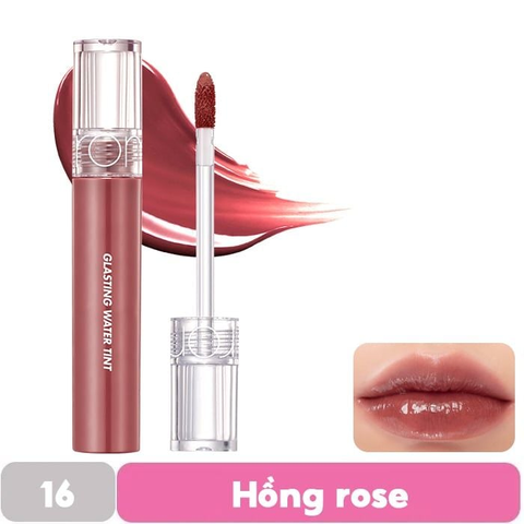 [Full VAT] Son Romand Glasting Water Tint #16 Figrise Hồng Đỏ Đất