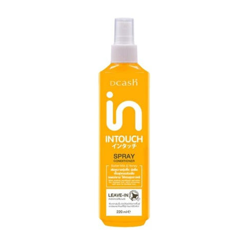 Xịt Dưỡng Tóc Dcash Intouch Butter Milk And Honey Spray Conditioner 220ml