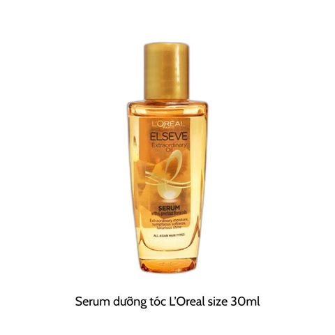 [Mini] Dầu Dưỡng Tóc LOreal Elseve Extraordinary Oil Vàng 30ml