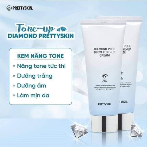 Kem Dưỡng PrettySkin Kim Cương Dưỡng Trắng 100ML