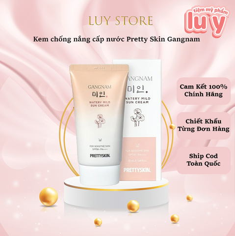 Kem Chống Nắng Cấp Nước PRETTYSKIN GANGNAM