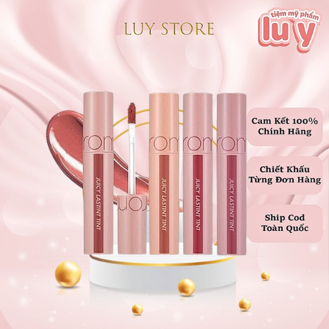 Son Tint Bóng Romand Juicy Lasting