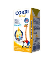 Corbi Gold Grow IQ- sữa dinh dưỡng pha sẵn 180ml