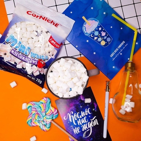 Kẹo Dẽo Marshmallows Mini White 70g