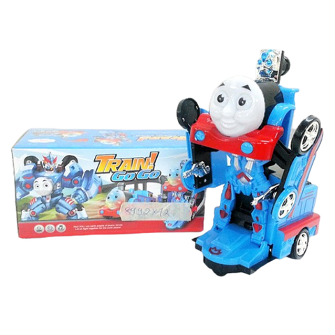 Hộp xe lửa Thomas pin đèn biến hình 8992