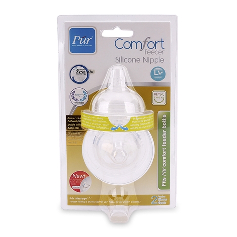 2 núm ti size L cho bình Comfort