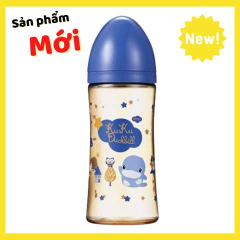 Bình sữa PPSU Cổ Rộng 300ml KUKU5857