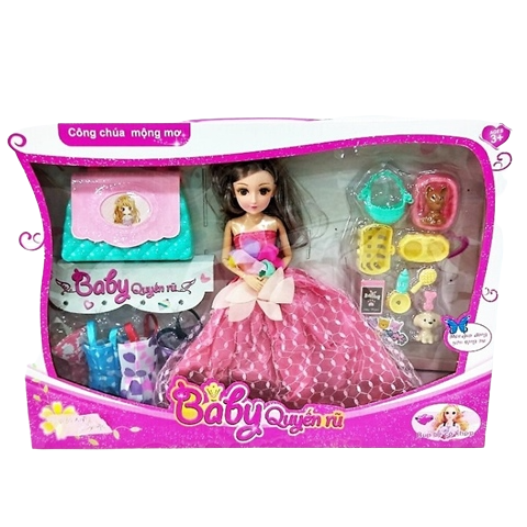 Hộp baby+áo+túi xách W3314G