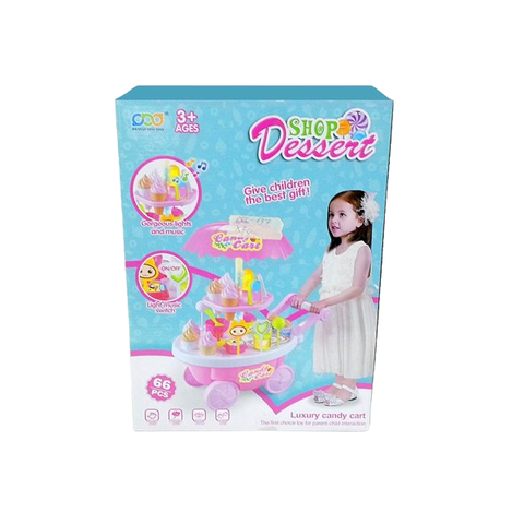 Hộp bếp xe đẩy kem 666-137