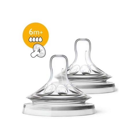 Núm ty silicon Avent