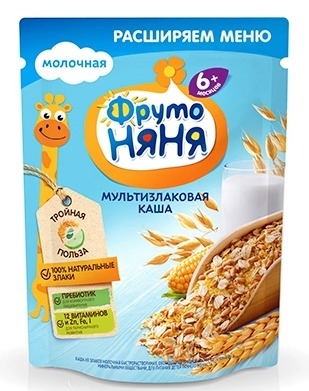 Cháo sữa lúa mạch Fruto sữa ngô 200g