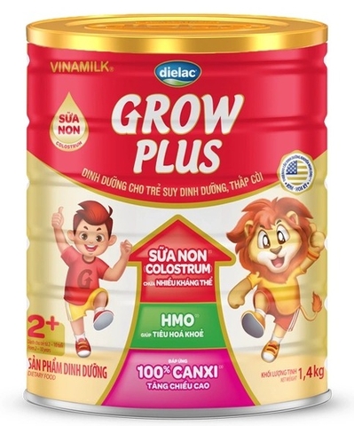 VNM Grow plus đỏ 2+ 1.4kg sữa non