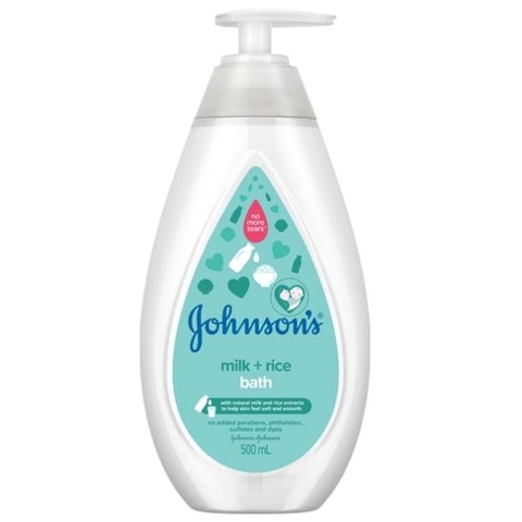 Tắm Gội Johnsons sữa chua và gạo 500ml