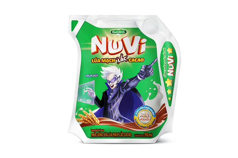 Nuvi sữa lắc trái cây 110ml túi