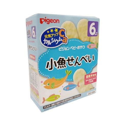 Bánh ăn dặm Pigeon vị cá (xanh)