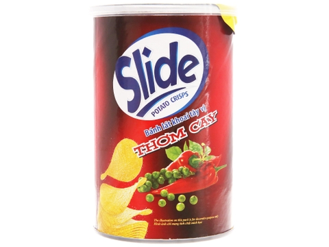 Bánh lát khoai tây Slide vị Thơm cay 75g