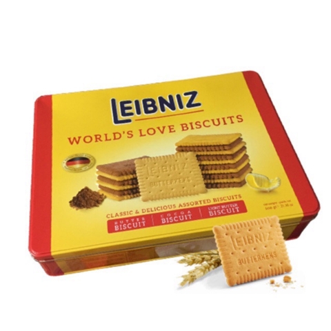 Bánh Leibniz World's Love Biscuits 600g