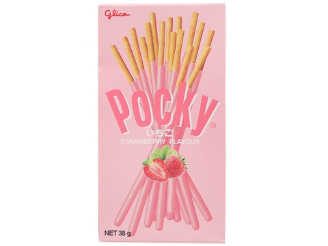 Bánh que Glico Pocky dâu 40g