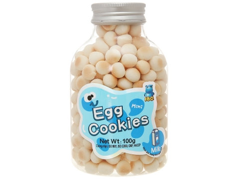 Bánh trứng mini IBO vị sữa 100g