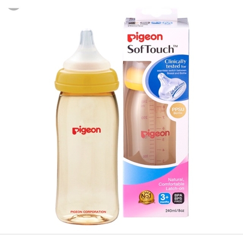 Bình Sữa Pigeon PPSU PLUS 240ml