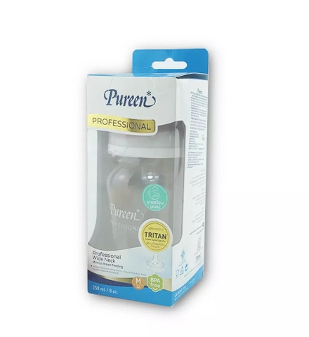 Bình sữa Pureen cổ rộng 250ml