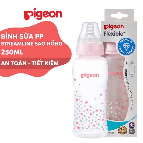 BS Pigeon Streanline ngôi sao hồng 250ml