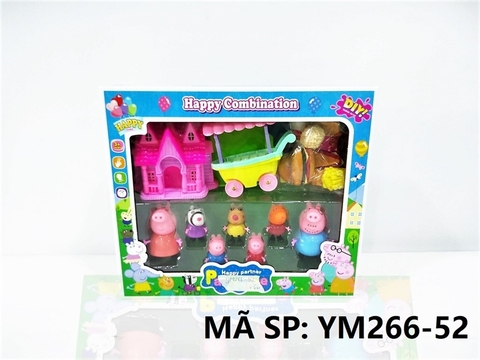 Hộp nhà heo hồngYM266-52