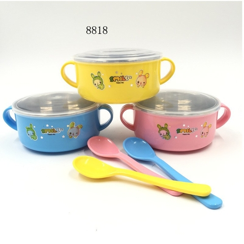 Chén bé ăn dặm Có nắp GB Baby