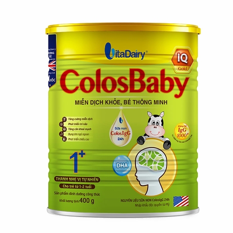 Sữa ColosBaby IQ Gold 1+ 400g