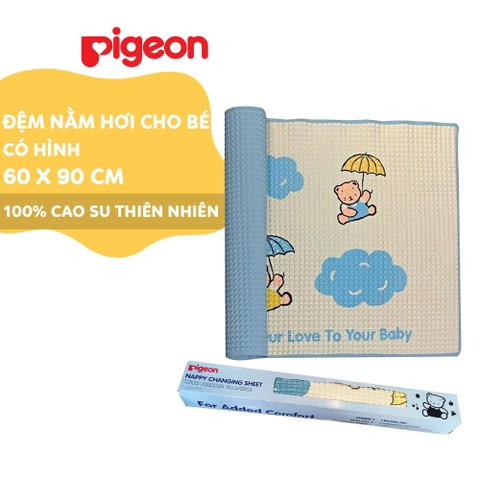 Đệm nằm hơi cho bé in hình Pigeon