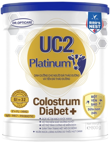 Sữa UC2 Colostrum Diabet + 800g
