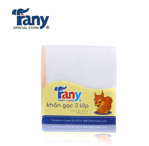 Khăn sữa Fany Baby Care 3 lớp