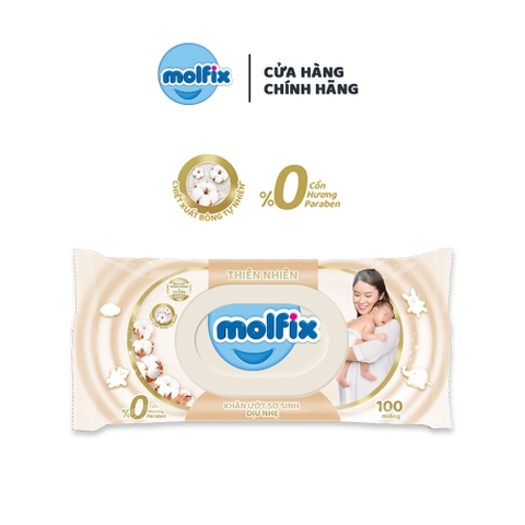 Khăn ướt MOLFIX 100 tờ (nâu)